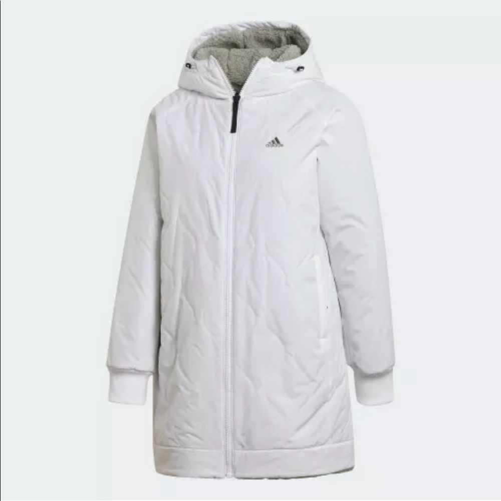 Adidas Reversible White Gray Jacket